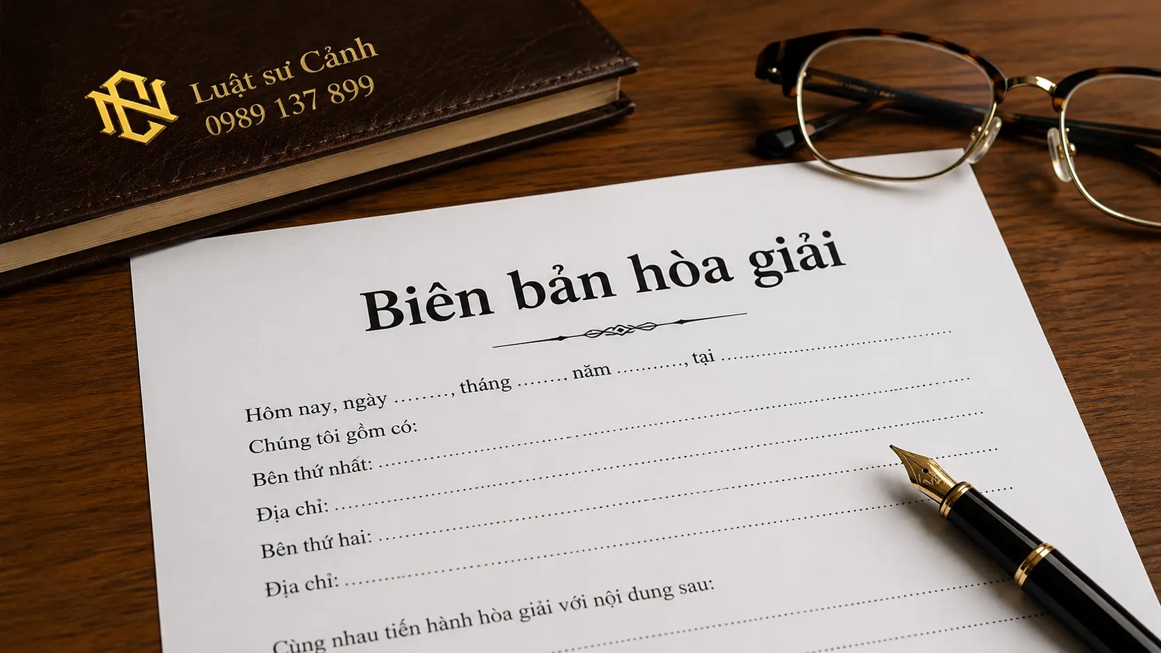 Biên bản hòa giải tranh chấp đất đai cần có chữ ký các bên
