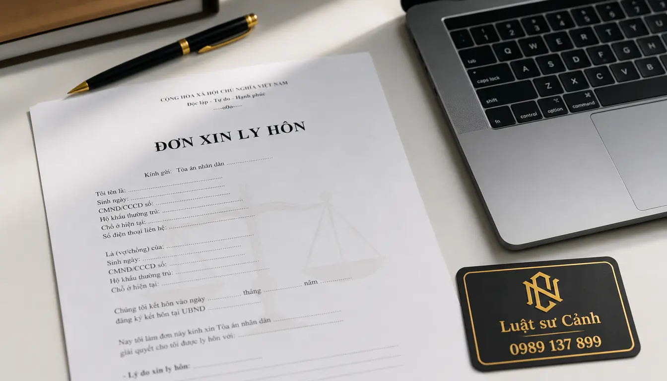 Thẩm quyền Tòa án tiếp nhận đơn xin ly hôn 2026