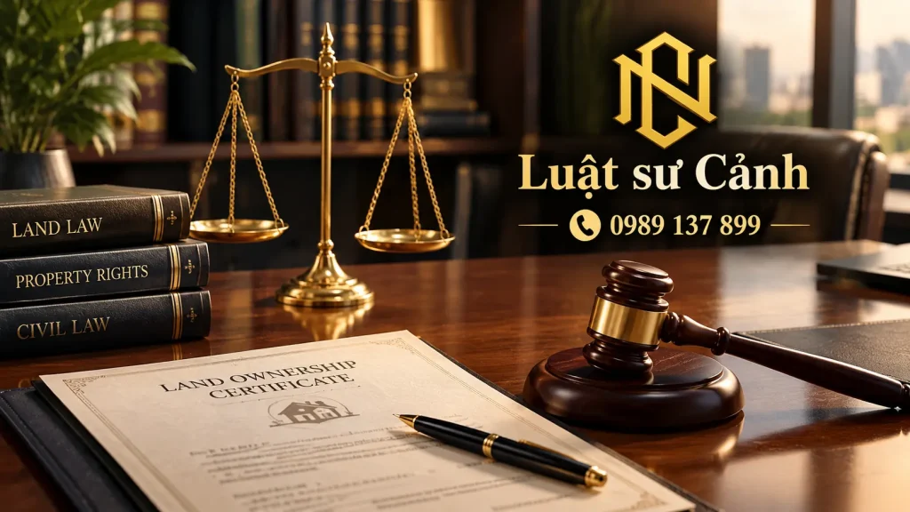 Luật sư khởi kiện tranh chấp đất đai