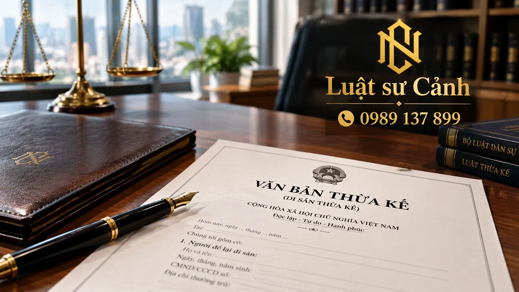 Thủ tục lập Văn bản khai nhận di sản thừa kế 2026